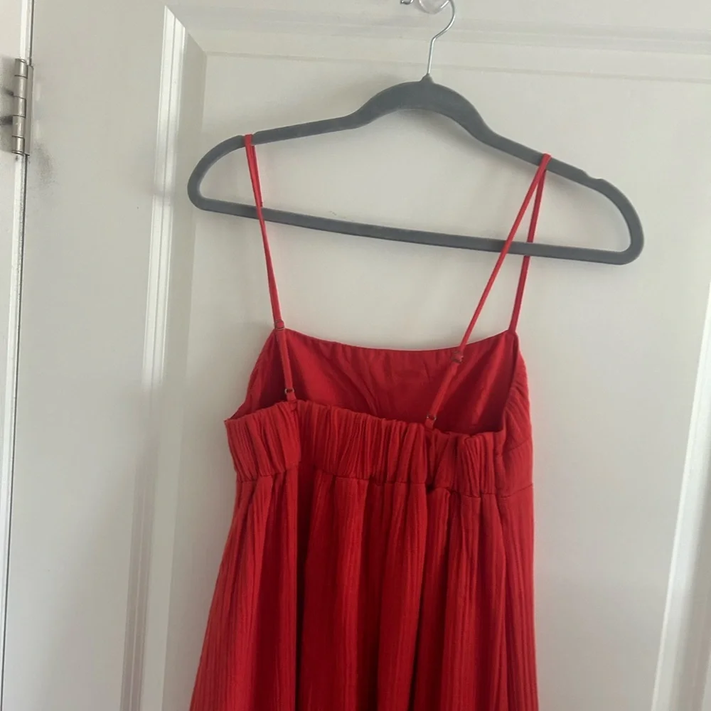 Abercrombie & Fitch Vibrant Red Dress